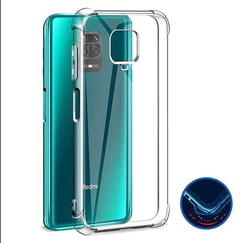 Чехол для Xiaomi Redmi Note 9 Pro прозрачный