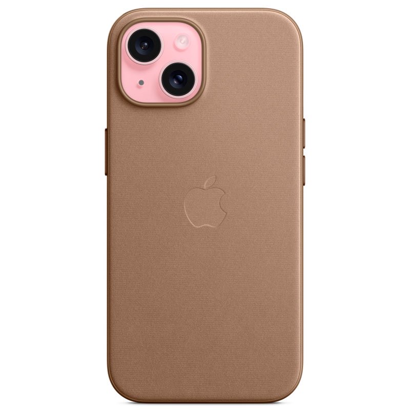 Чехол Apple для iPhone 15 FineWoven Case with MagSafe A3132 MT3C3ZM/A Taupe