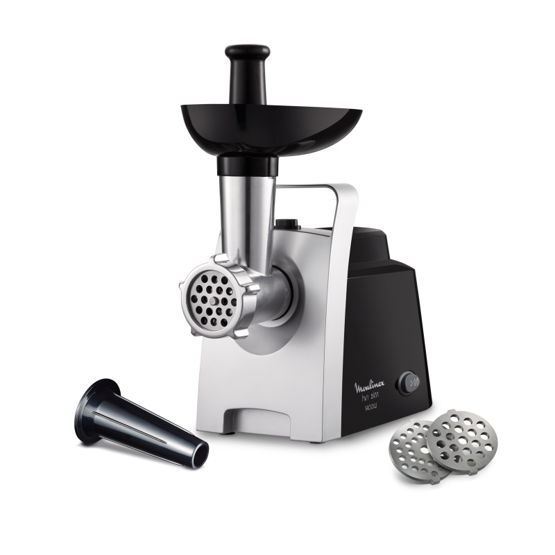 Мясорубка Moulinex ME106832 черно-серебристая - ForteMarket Мясорубка Moulinex ME106832 черно-серебристая купить,0