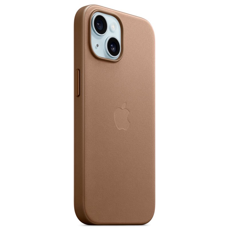 Чехол Apple для iPhone 15 FineWoven Case with MagSafe A3132 MT3C3ZM/A Taupe