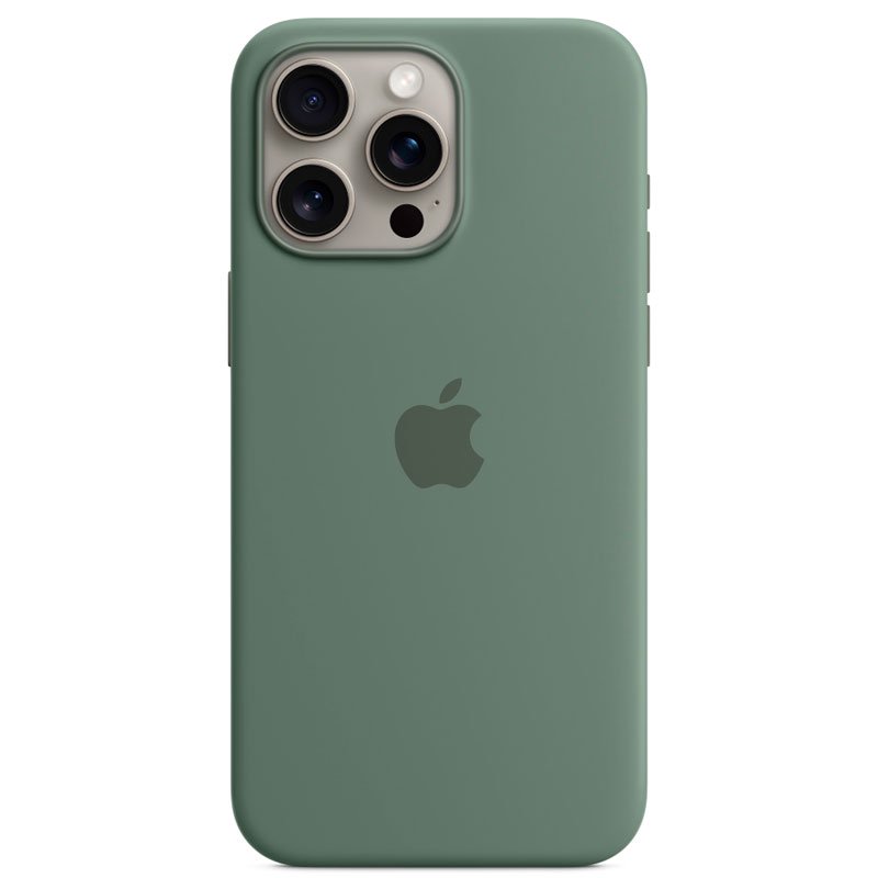 Чехол Apple для iPhone 15 Pro Max Silicone Case with MagSafe A3126 MT1X3ZM/A Cypress