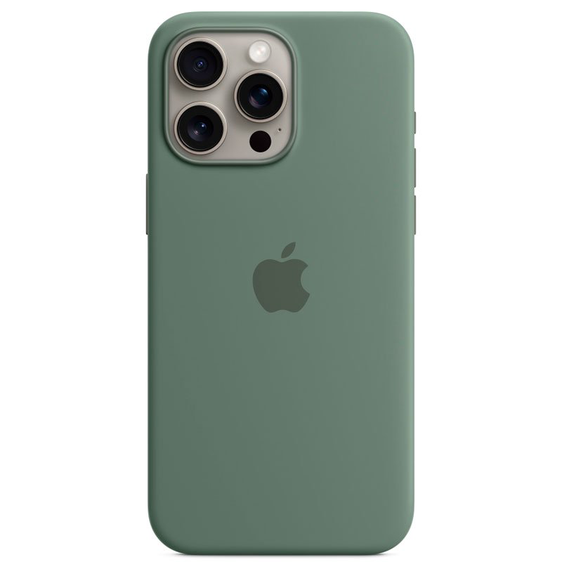 Чехол Apple для iPhone 15 Pro Max Silicone Case with MagSafe A3126 MT1X3ZM/A Cypress