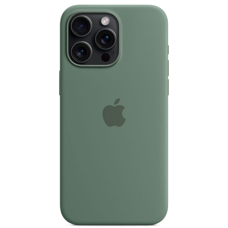 Чехол Apple для iPhone 15 Pro Max Silicone Case with MagSafe A3126 MT1X3ZM/A Cypress купить,NaN