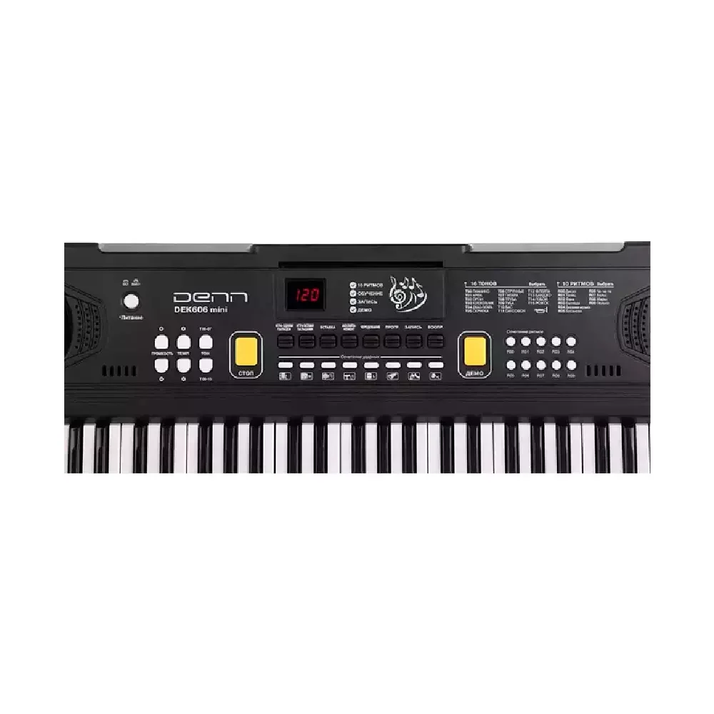 Синтезатор Denn DEK606 Mini Black купить,0