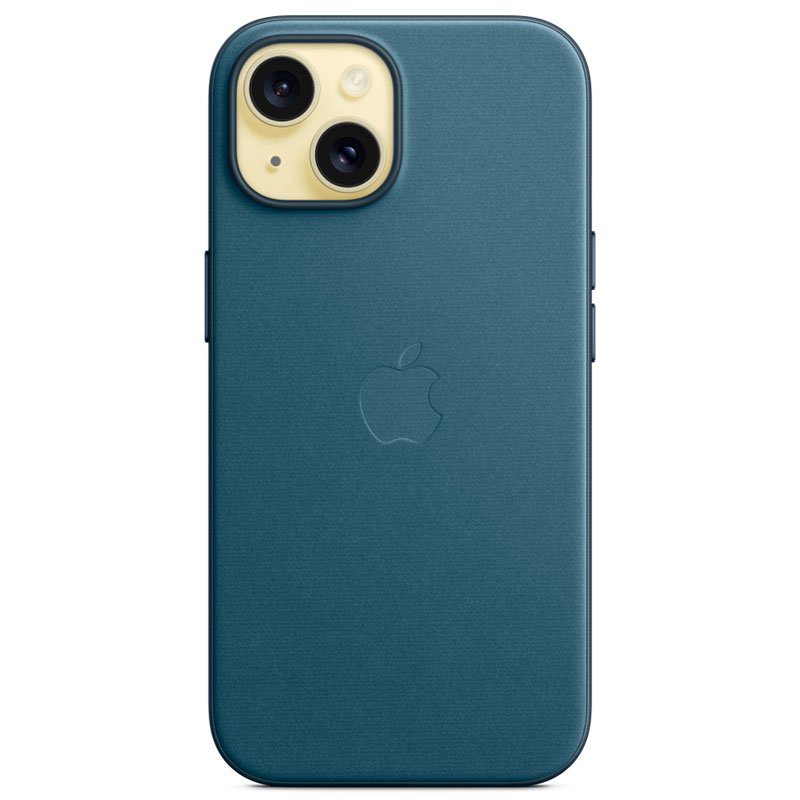 Чехол Apple для iPhone 15 FineWoven Case with MagSafe A3132 MT3G3ZM/A Pacific Blue купить,NaN