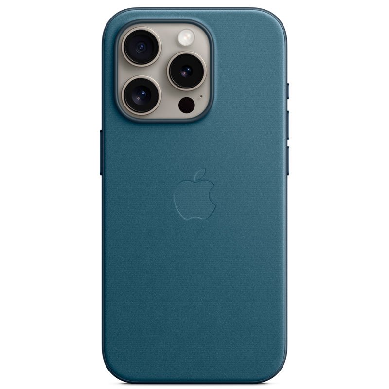 Чехол Apple для iPhone 15 Pro FineWoven Case with MagSafe A3134 MT4Q3ZM/A Pacific Blue