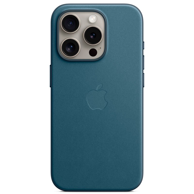 Чехол Apple для iPhone 15 Pro FineWoven Case with MagSafe A3134 MT4Q3ZM/A Pacific Blue купить,NaN