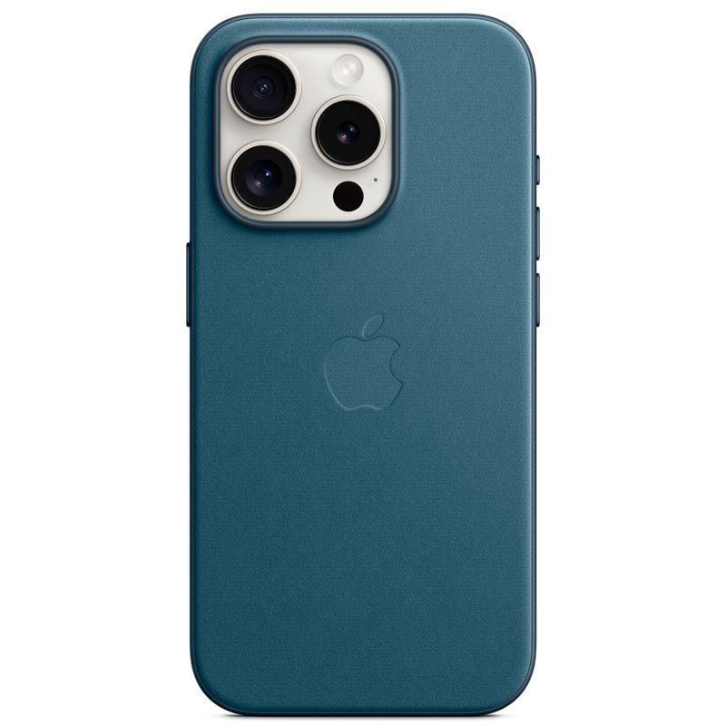 Чехол Apple для iPhone 15 Pro FineWoven Case with MagSafe A3134 MT4Q3ZM/A Pacific Blue купить,NaN