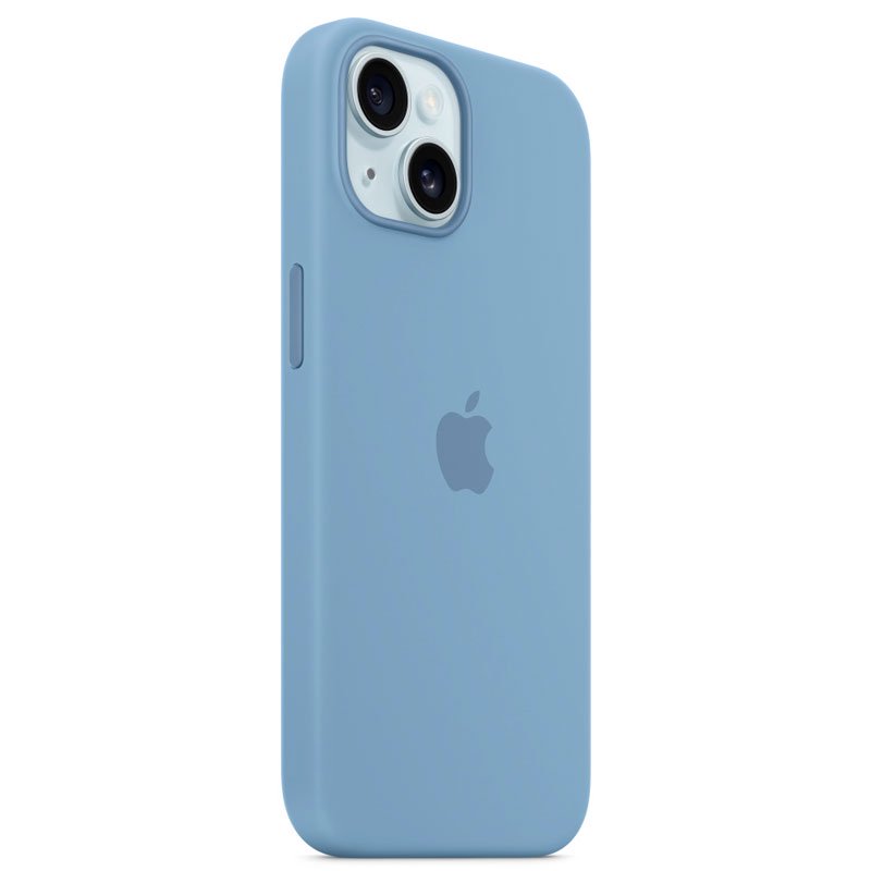 Чехол Apple для iPhone 15 Silicone Case with MagSafe A3123 MT0Y3ZM/A Winter Blue купить,0
