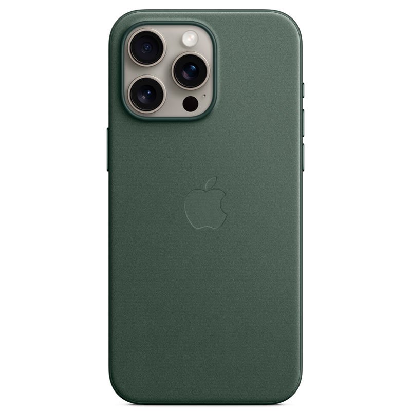 Чехол Apple для iPhone 15 Pro Max FineWoven Case with MagSafe A3135 MT503ZM/A Evergreen 