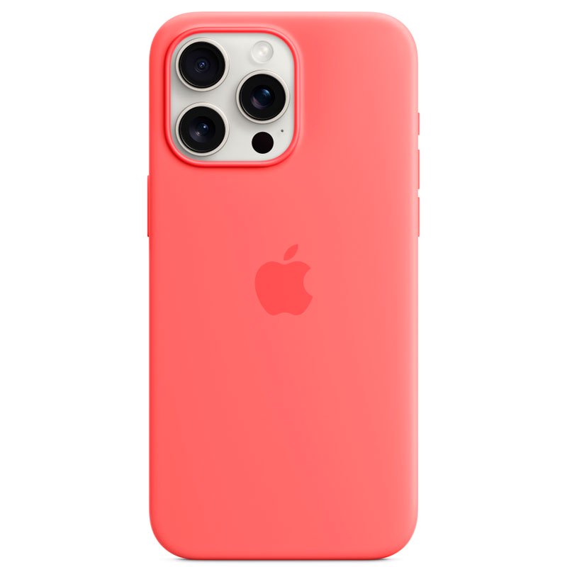 Чехол Apple для iPhone 15 Pro Max Silicone Case with MagSafe A3126 MT1V3ZM/A Guava - ForteMarket Чехол Apple для iPhone 15 Pro Max Silicone Case with MagSafe A3126 MT1V3ZM/A Guava купить,0