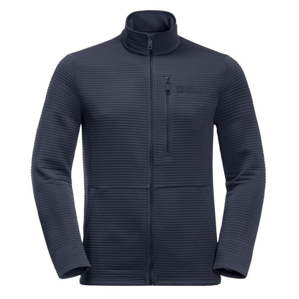 Кофта Jack Wolfskin Modesto синяя S купить,NaN