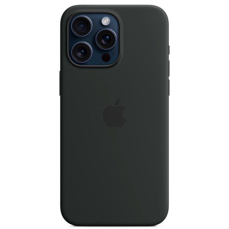 Чехол Apple для iPhone 15 Pro Max Silicone Case with MagSafe A3126 MT1M3ZM/A Black купить,NaN