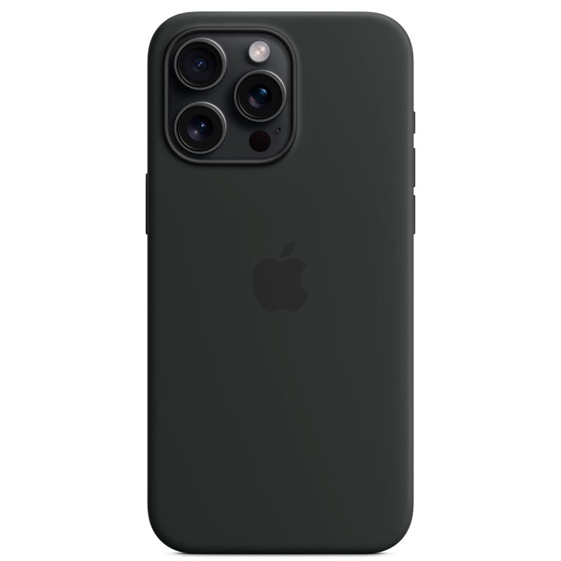 Чехол Apple для iPhone 15 Pro Max Silicone Case with MagSafe A3126 MT1M3ZM/A Black