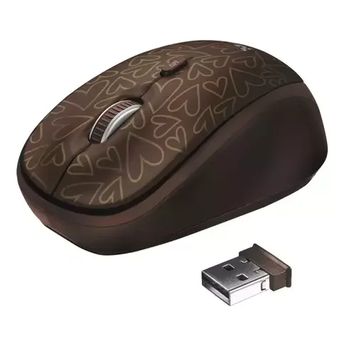 Чехол для ноутбука Trust для Yvo 15.6" и беспроводная мышь 23446 Brown