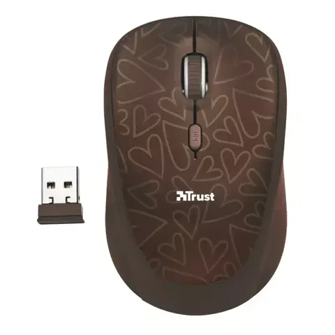 Чехол для ноутбука Trust для Yvo 15.6" и беспроводная мышь 23446 Brown