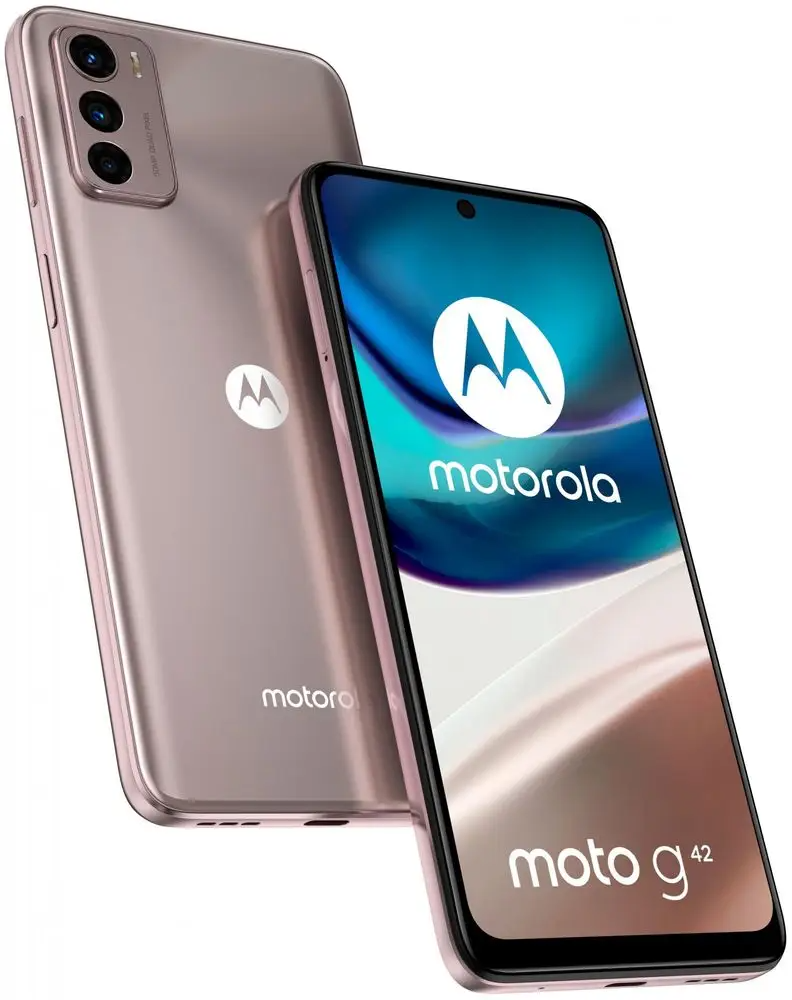 Смартфон Motorola G42 4/128Gb Metallic Rose купить,0