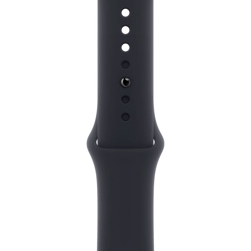 Смарт-часы Apple Watch SE 2023 GPS 44mm MRE73 Midnight Aluminum Case with Midnight Sport Band - S/M купить,0