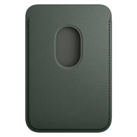 Чехол-бумажник Apple для iPhone FineWoven Wallet with MagSafe A3131 MT273ZM/A Evergreen