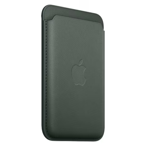 Чехол-бумажник Apple для iPhone FineWoven Wallet with MagSafe A3131 MT273ZM/A Evergreen