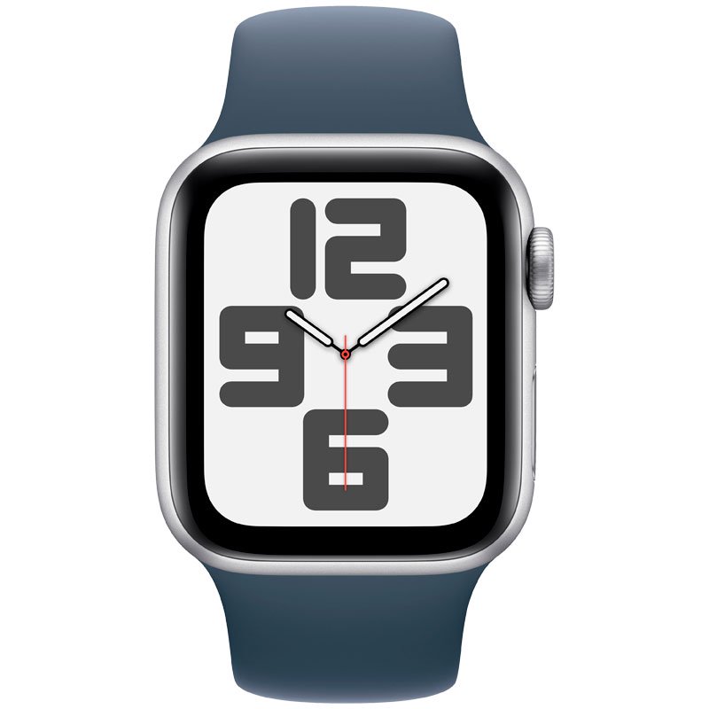 Смарт-часы Apple Watch SE 2023 GPS 40mm MRE13 Silver Aluminum Case with Storm Blue Sport Band - S/M - ForteMarket Смарт-часы Apple Watch SE 2023 GPS 40mm MRE13 Silver Aluminum Case with Storm Blue Sport Band - S/M купить,0