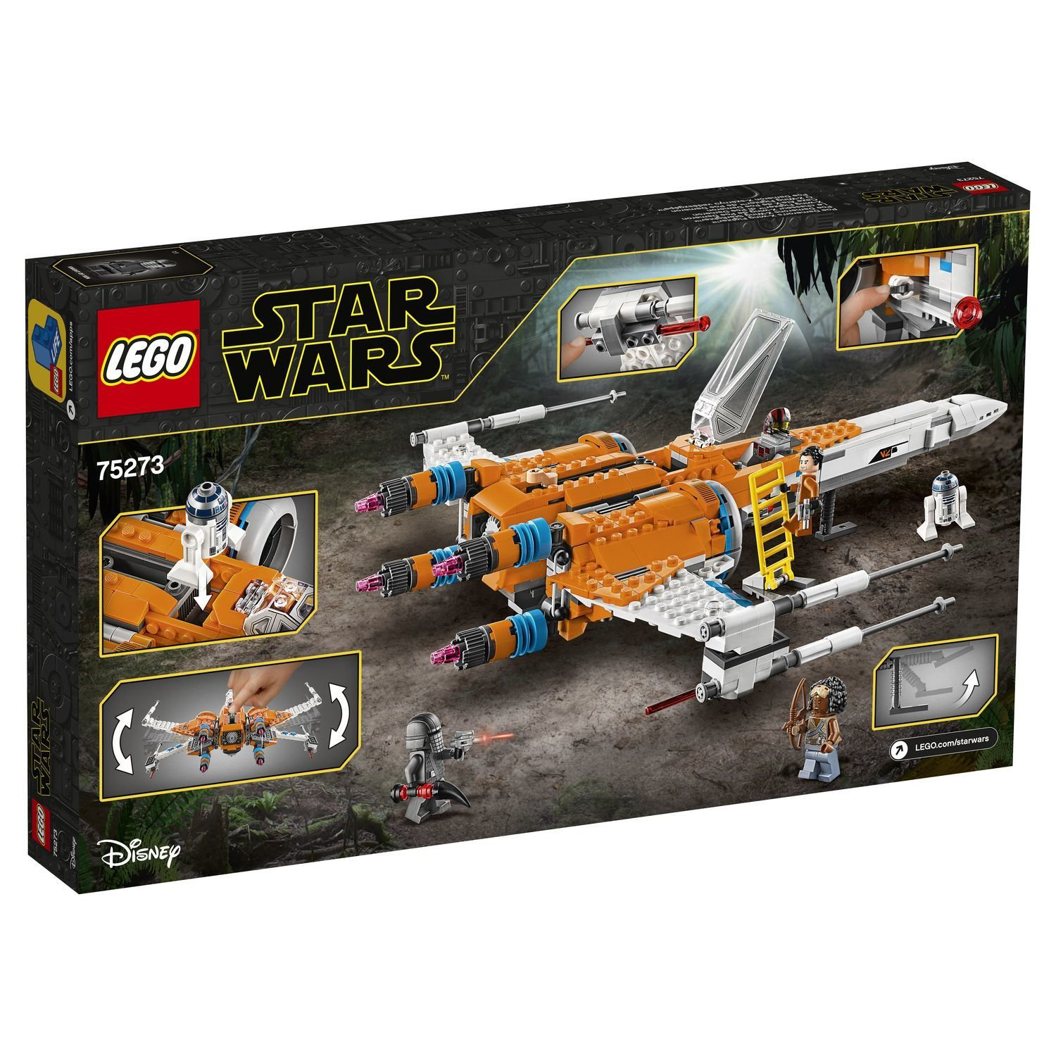 Конструктор Lego Star Wars Звездные войны Истребитель типа Х 75273 купить,NaN