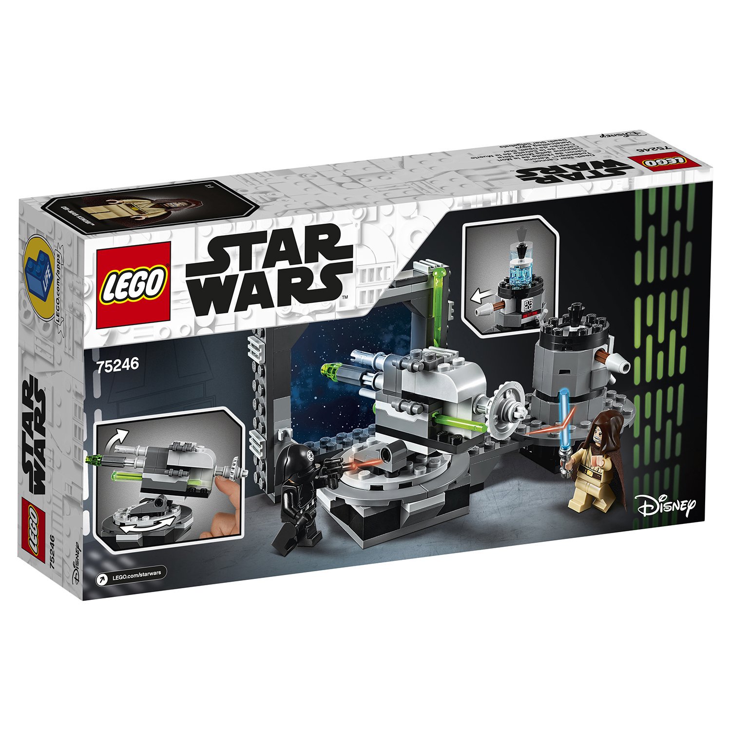 Конструктор Lego Star Wars Пушка Звезды смерти 75246 купить,NaN