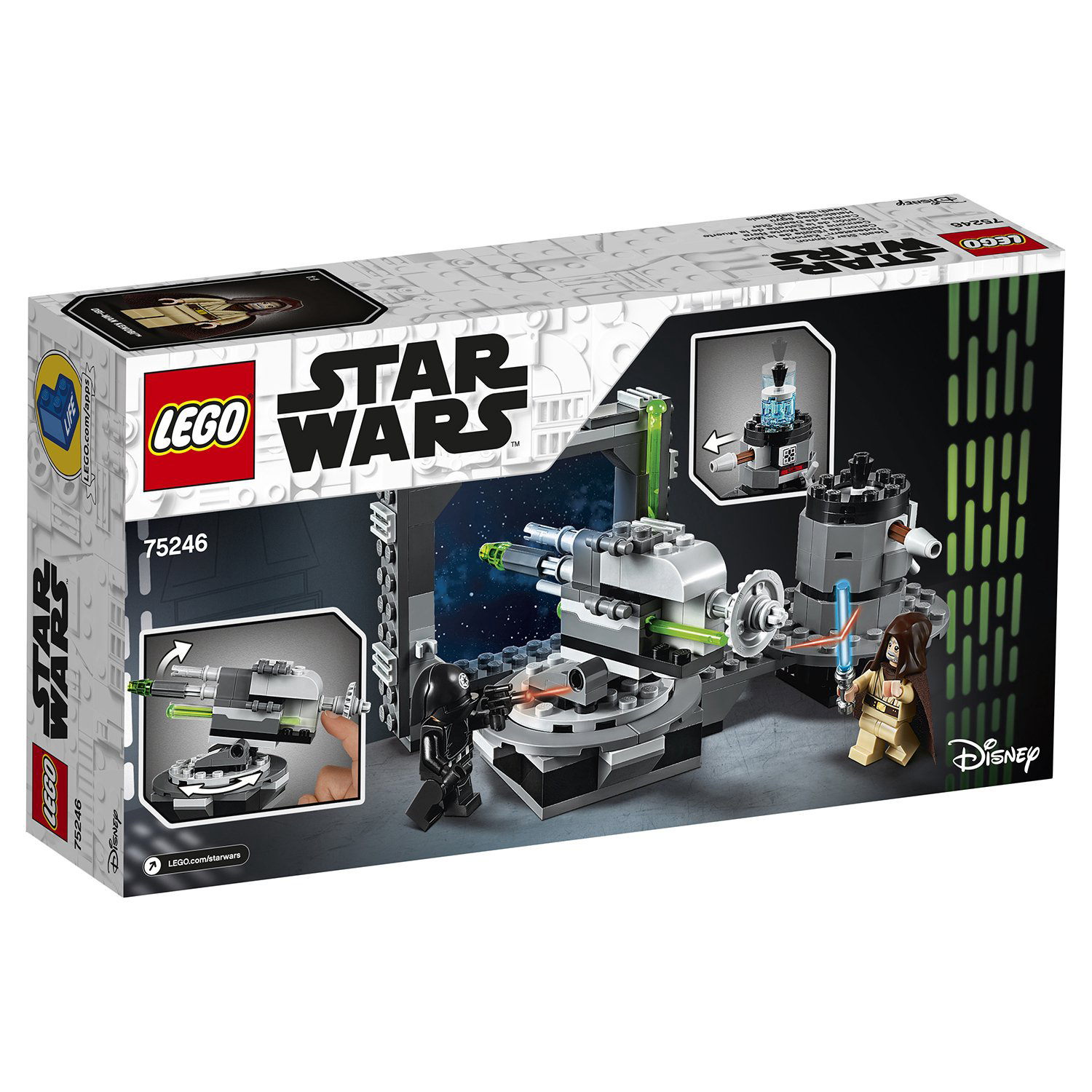 Конструктор Lego Star Wars Пушка Звезды смерти 75246 купить,NaN