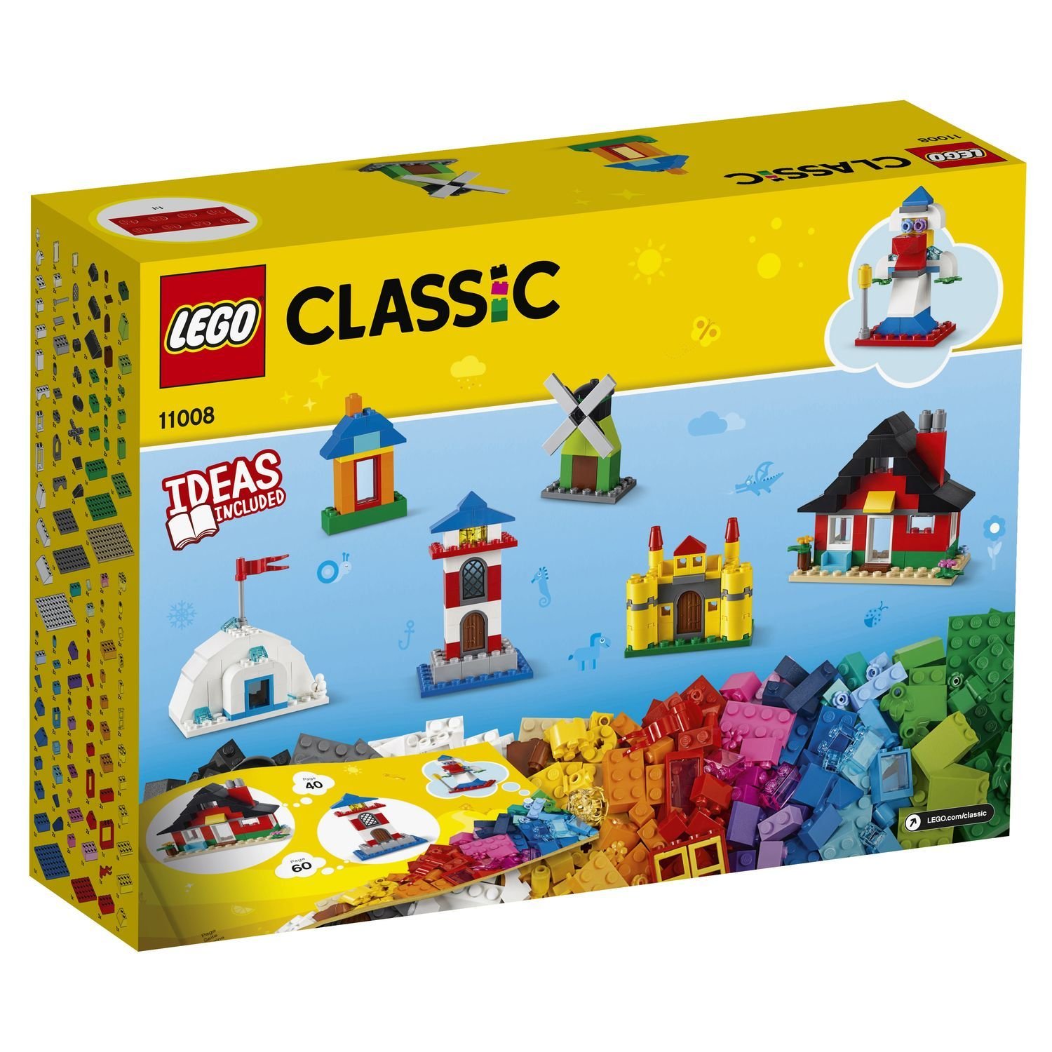 Конструктор Lego Classic Кубики и домики 11008 купить,NaN