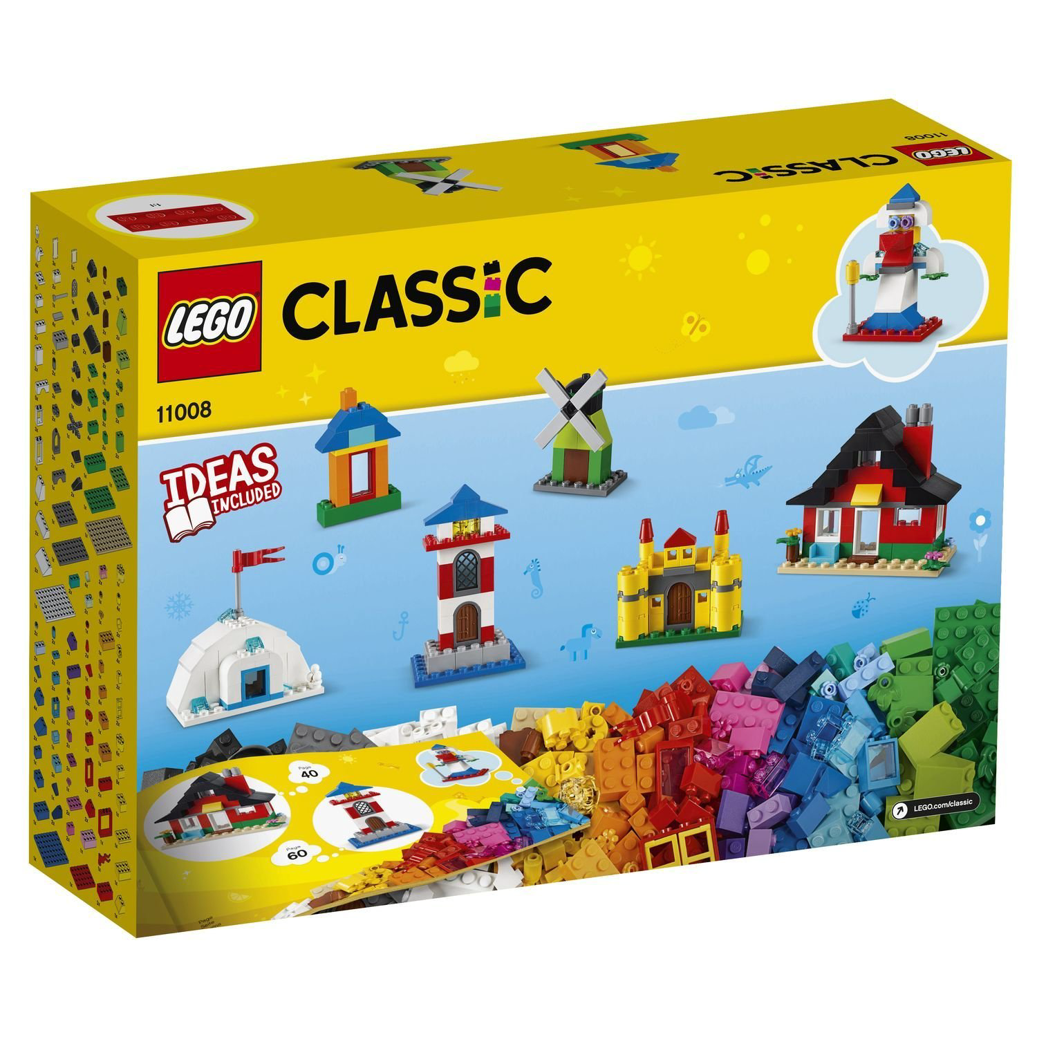 Конструктор Lego Classic Кубики и домики 11008 купить,NaN