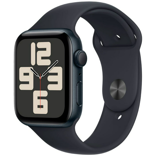 Смарт-часы Apple Watch SE 2023 GPS 44mm MRE93 Midnight Aluminum Case with Midnight Sport Band - M/L