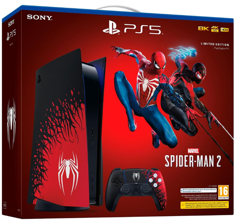 Игровая консоль Sony PlayStation 5 + Marvel's Spider-Man 2 Limited Edition купить,NaN