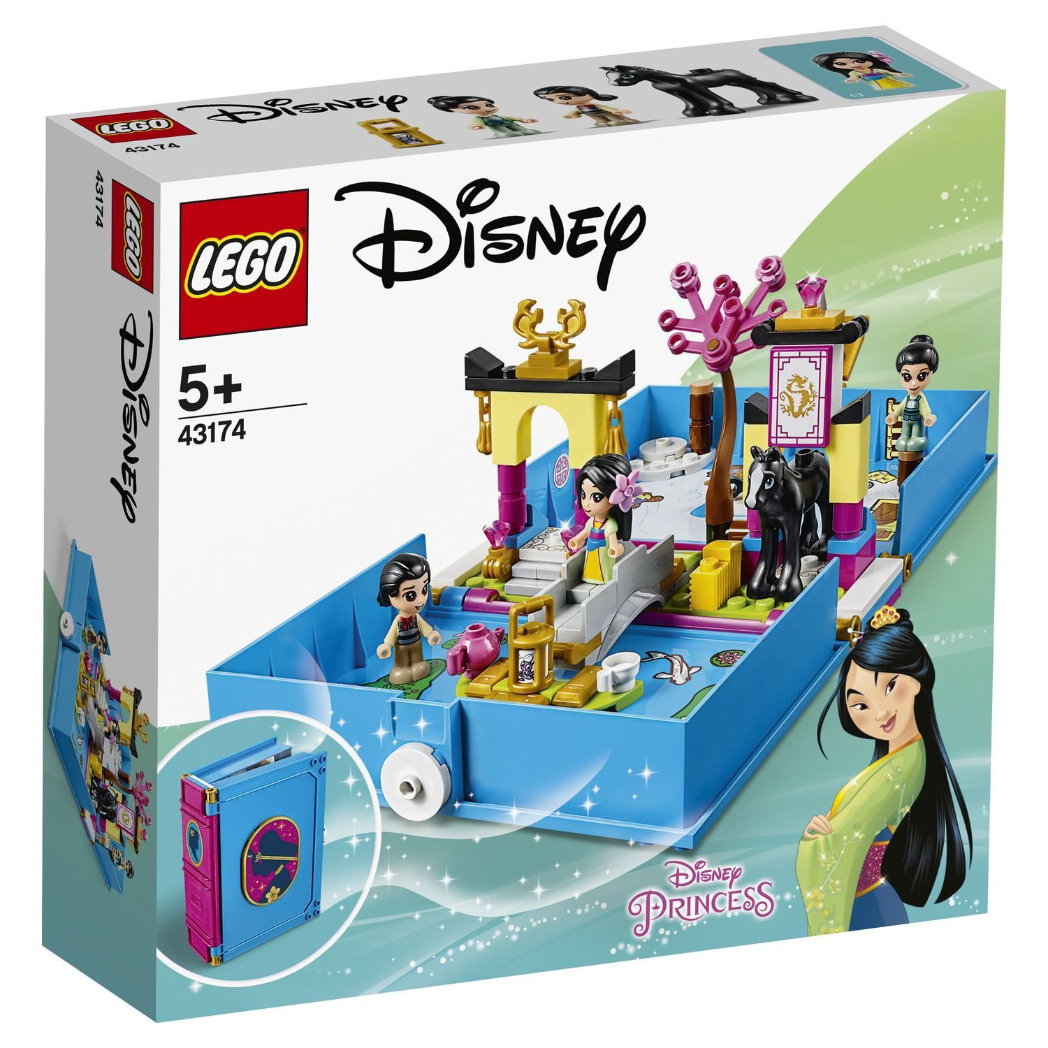 Конструктор Lego Disney Princess Книга приключений Мулан 43174 купить,NaN