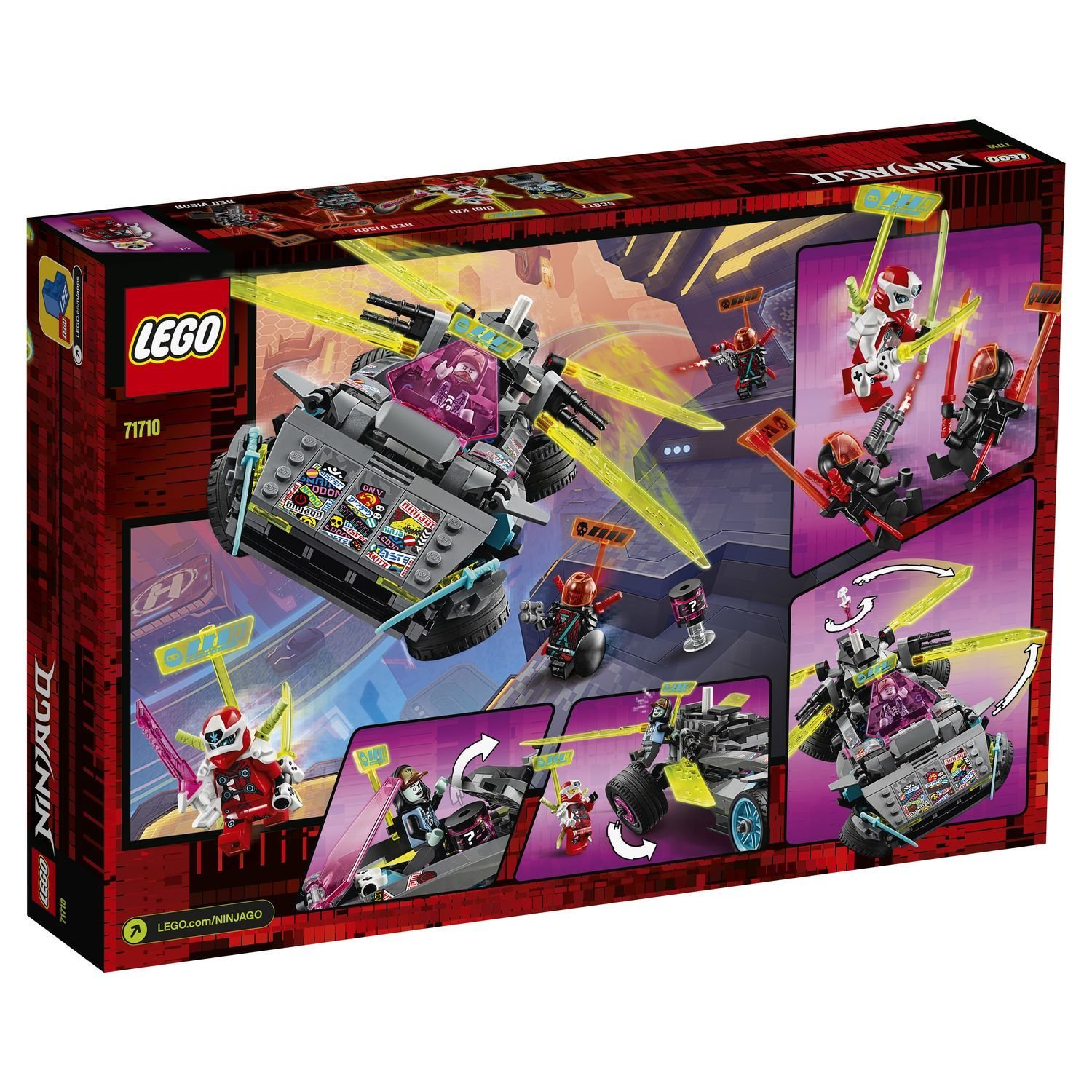 Конструктор Lego Ninjago Специальный автомобиль Ниндзя 71710 купить,NaN