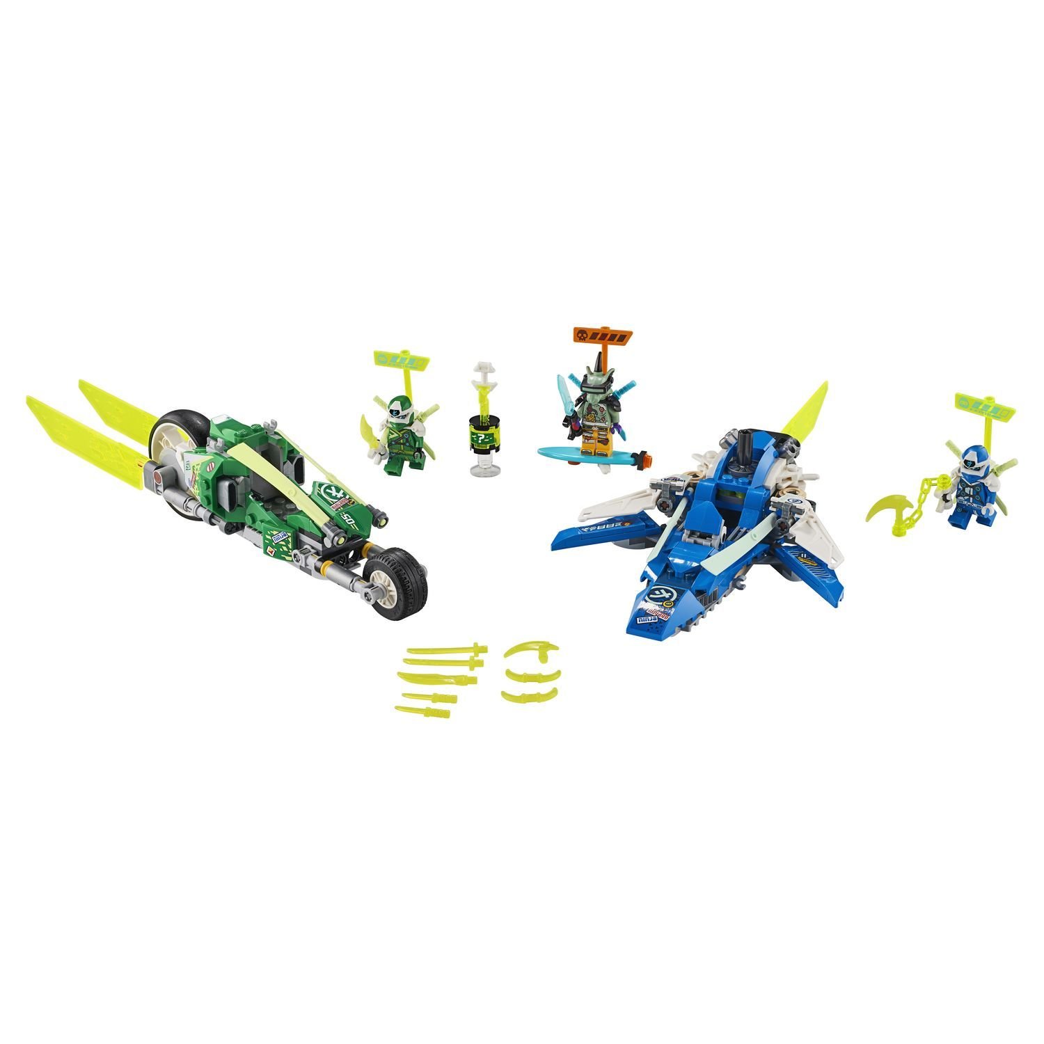 Конструктор Lego Ninjago Скоростные машины Джея и Ллойда 71709 купить,NaN