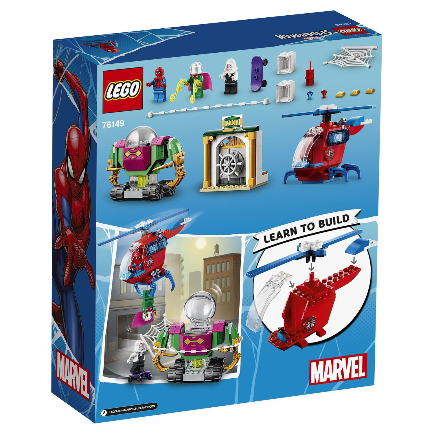 Конструктор Lego Super Heroes Угрозы Мистерио 76149 купить,NaN