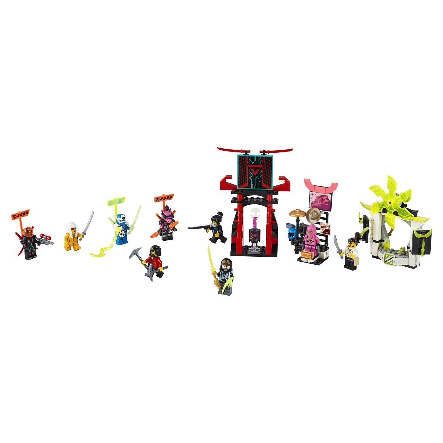 Конструктор Lego Ninjago Киберрынок 71708 купить,NaN