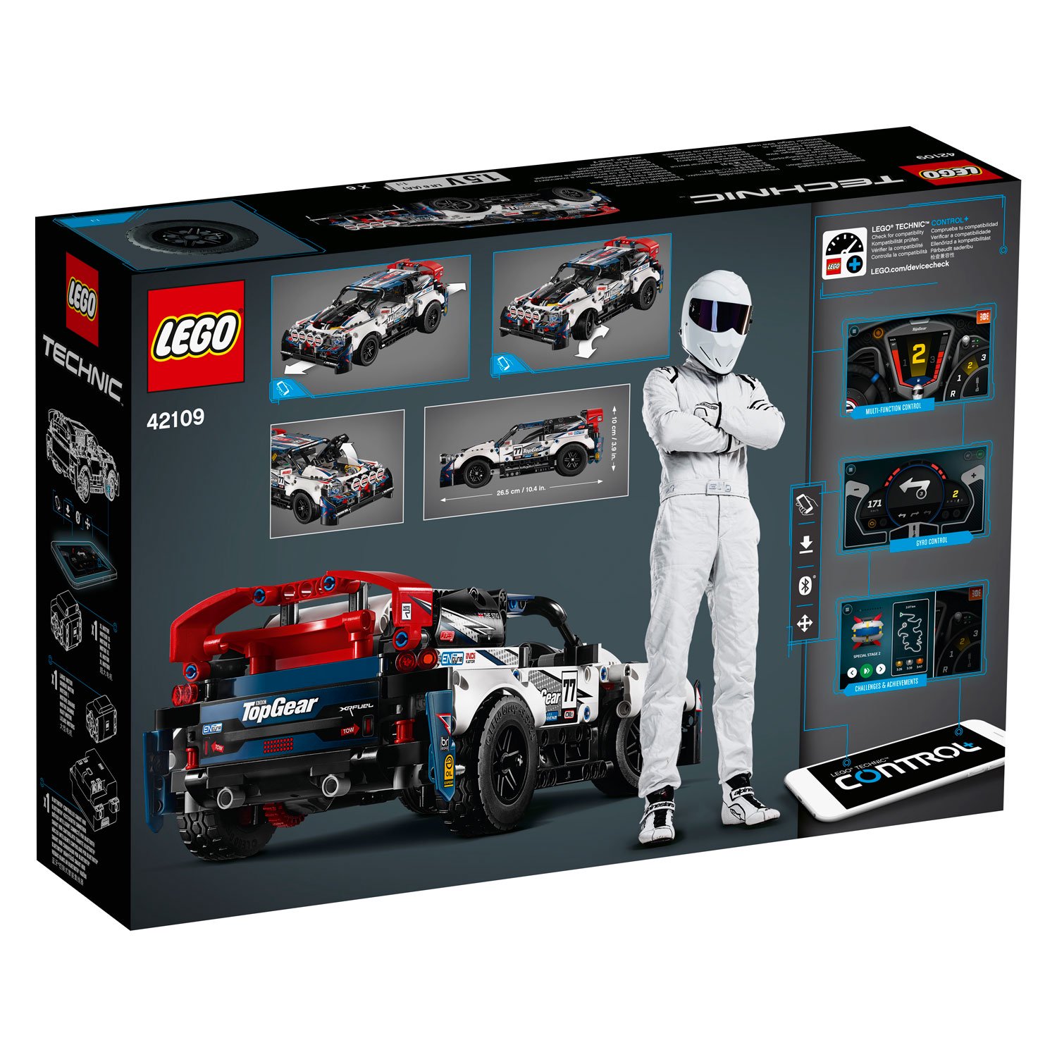 Конструктор Lego Technic Гоночный автомобиль Top Gear 42109 купить,NaN