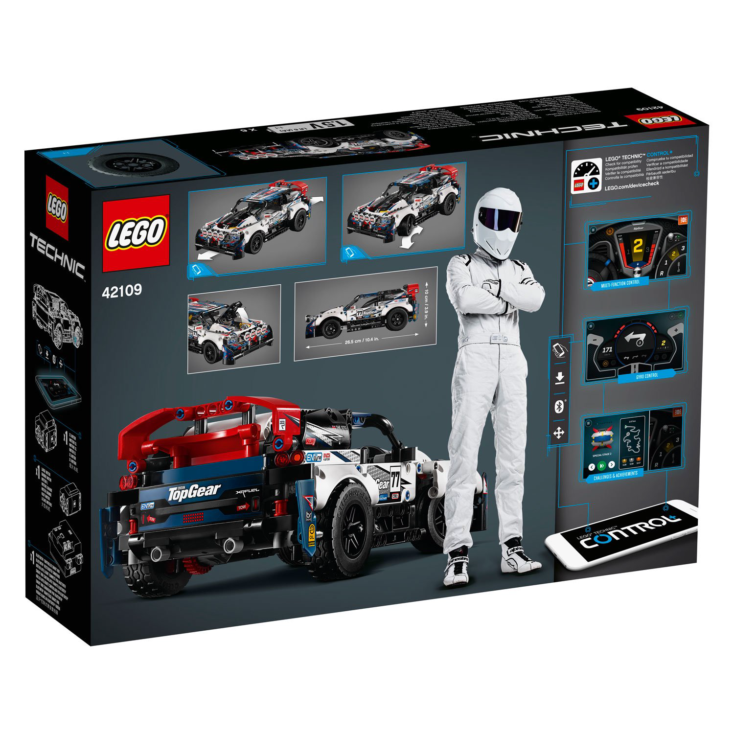 Конструктор Lego Technic Гоночный автомобиль Top Gear 42109 купить,NaN