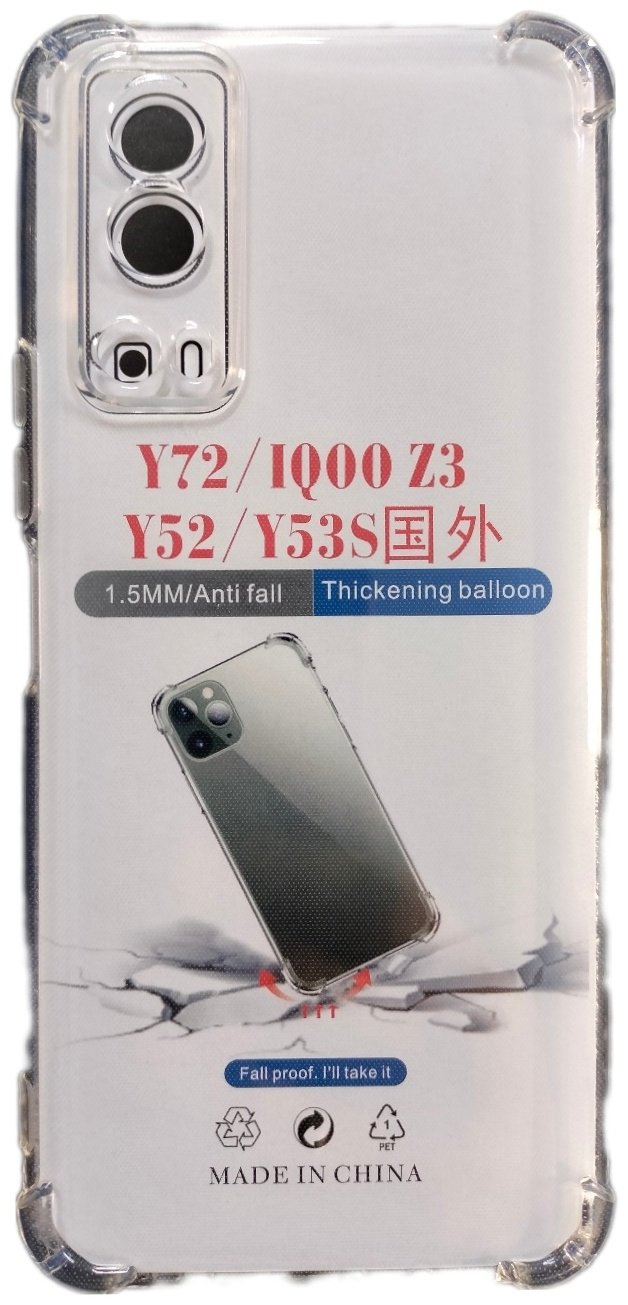Чехол для Vivo Y53S прозрачный купить,750