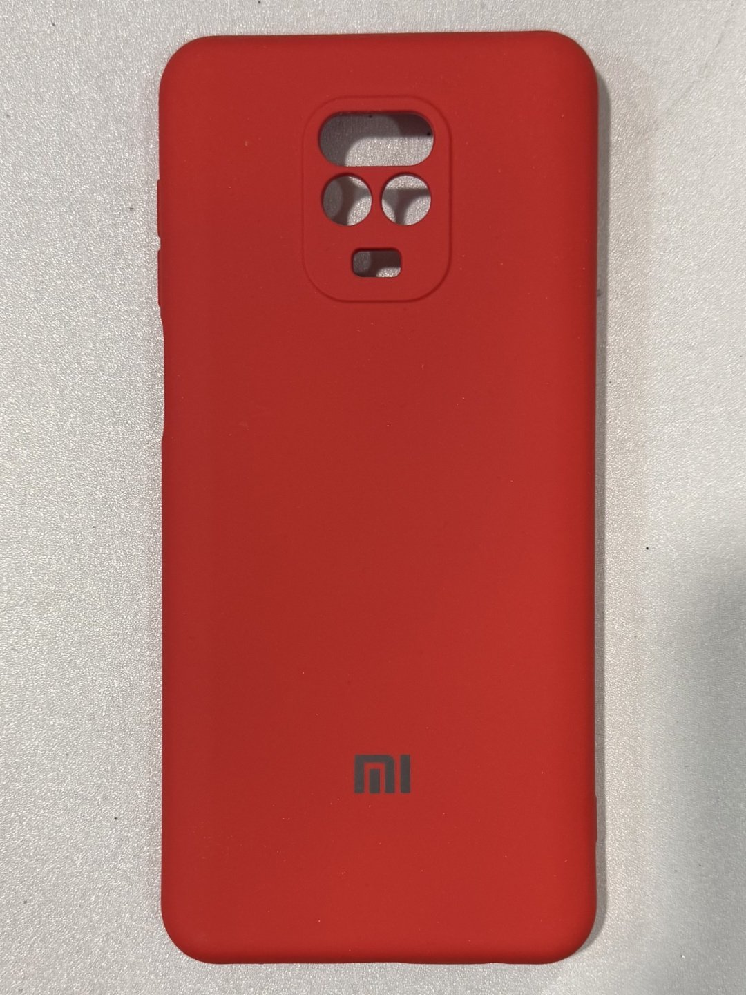 Чехол для Xiaomi Redmi Note 9 Pro, Redmi Note 9s красный купить,1060