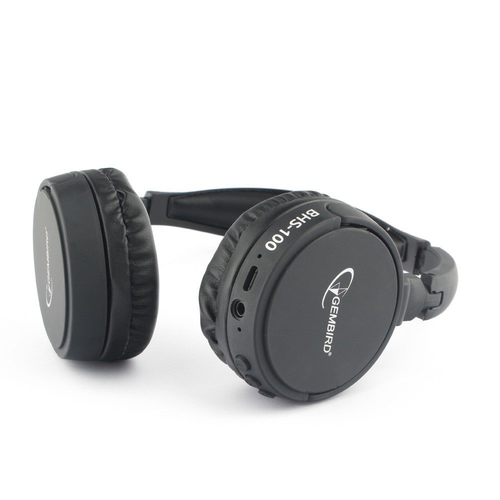 Bluetooth гарнитура Gembird BHS-100 черная купить,NaN