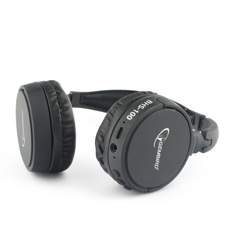 Bluetooth гарнитура Gembird BHS-100 черная купить,NaN