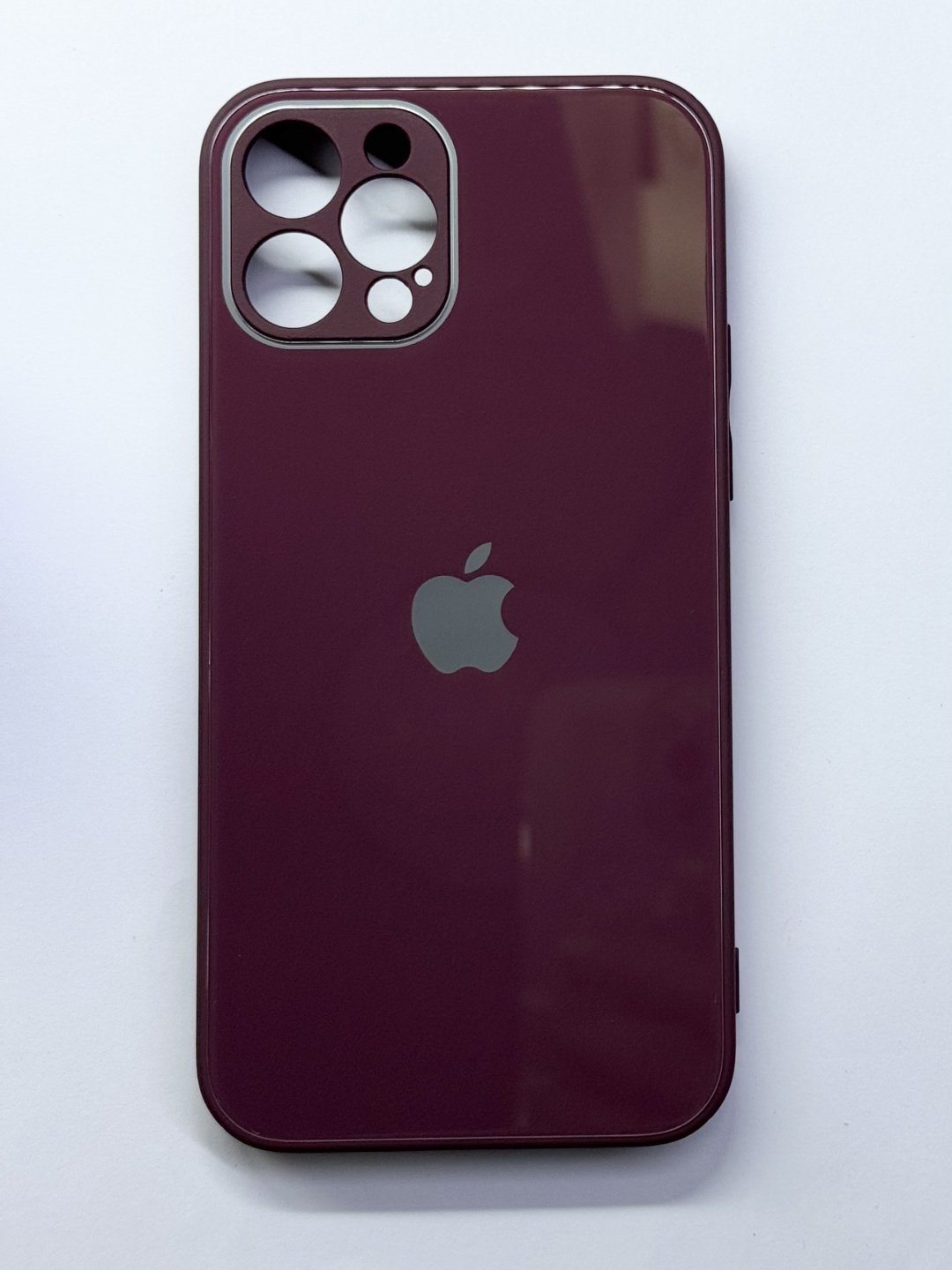 Чехол для Apple iPhone 12 Pro бордовый купить,670