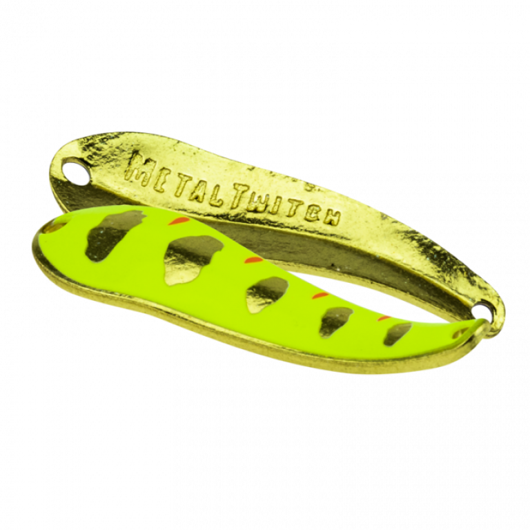 Колеблющаяся блесна SV-Lures Metal Twitch 35мм желтая купить,NaN