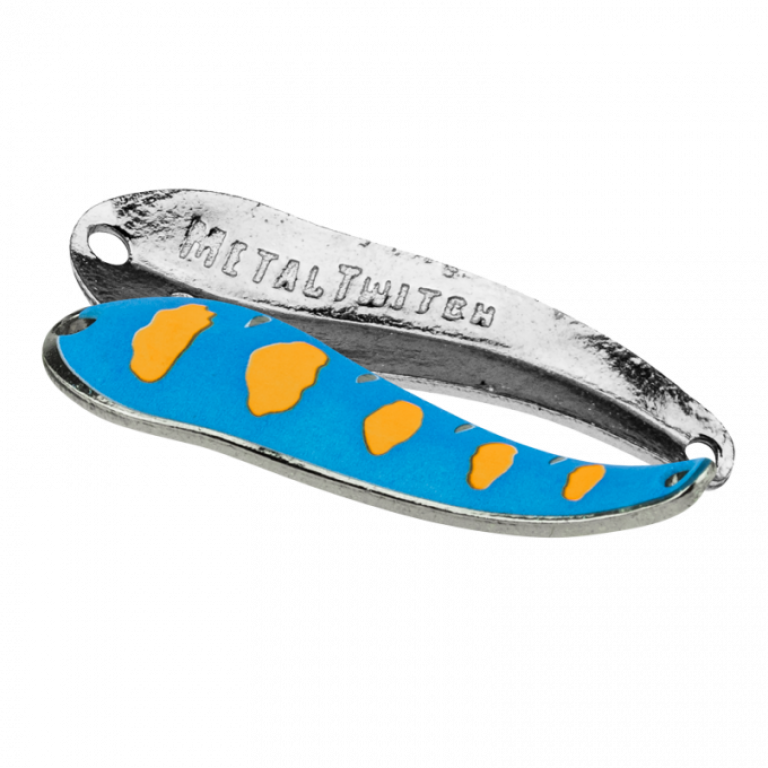 Колеблющаяся блесна SV-Lures Metal Twitch 35мм желто-голубая купить,NaN