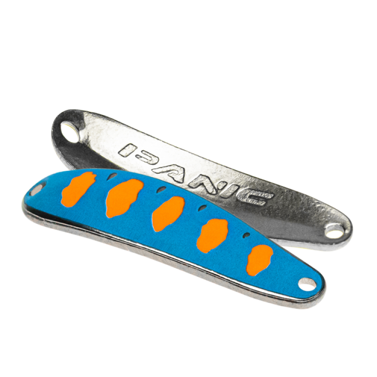 Колеблющаяся блесна SV-Lures Panic 35мм желто-голубая купить,NaN
