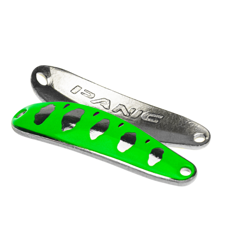Колеблющаяся блесна SV-Lures Panic 35мм зеленая купить,NaN