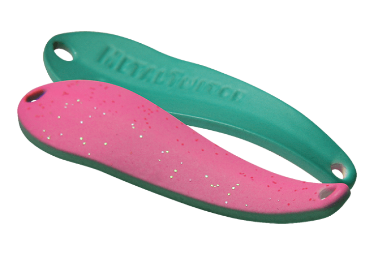 Колеблющаяся блесна SV-Lures Metal Twitch 35мм розово-бирюзовая купить,NaN