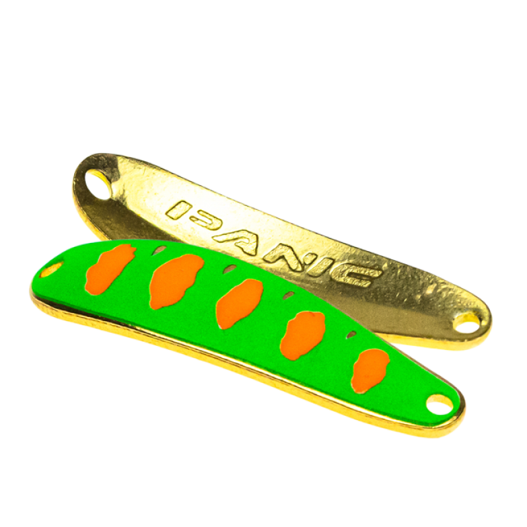 Колеблющаяся блесна SV-Lures Panic 50мм оранжево-зеленая купить,NaN